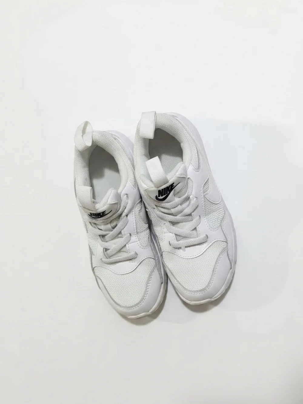 Nike Kids' White Athletic Sneakers
